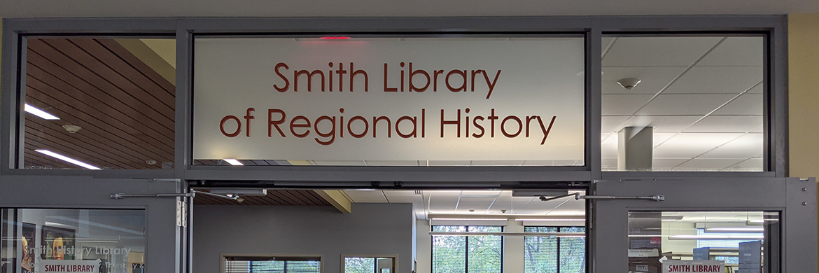 Smith Library of Regional History entrance