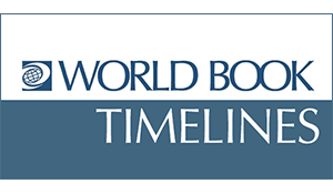 World Book Timelines logo